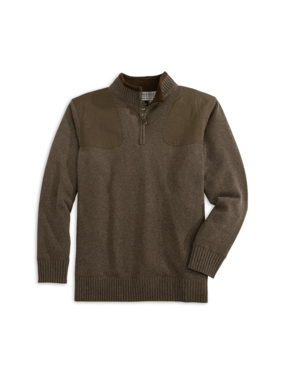 Heybo | Uplander 1/4 Zip - Brown