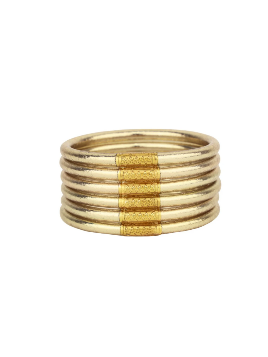 BuDhaGirl All Weather Bangles Etoile Stack Jincy's Gift
