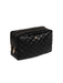 SCOUT | 2-Way Toiletry Bag - Black Quilted 