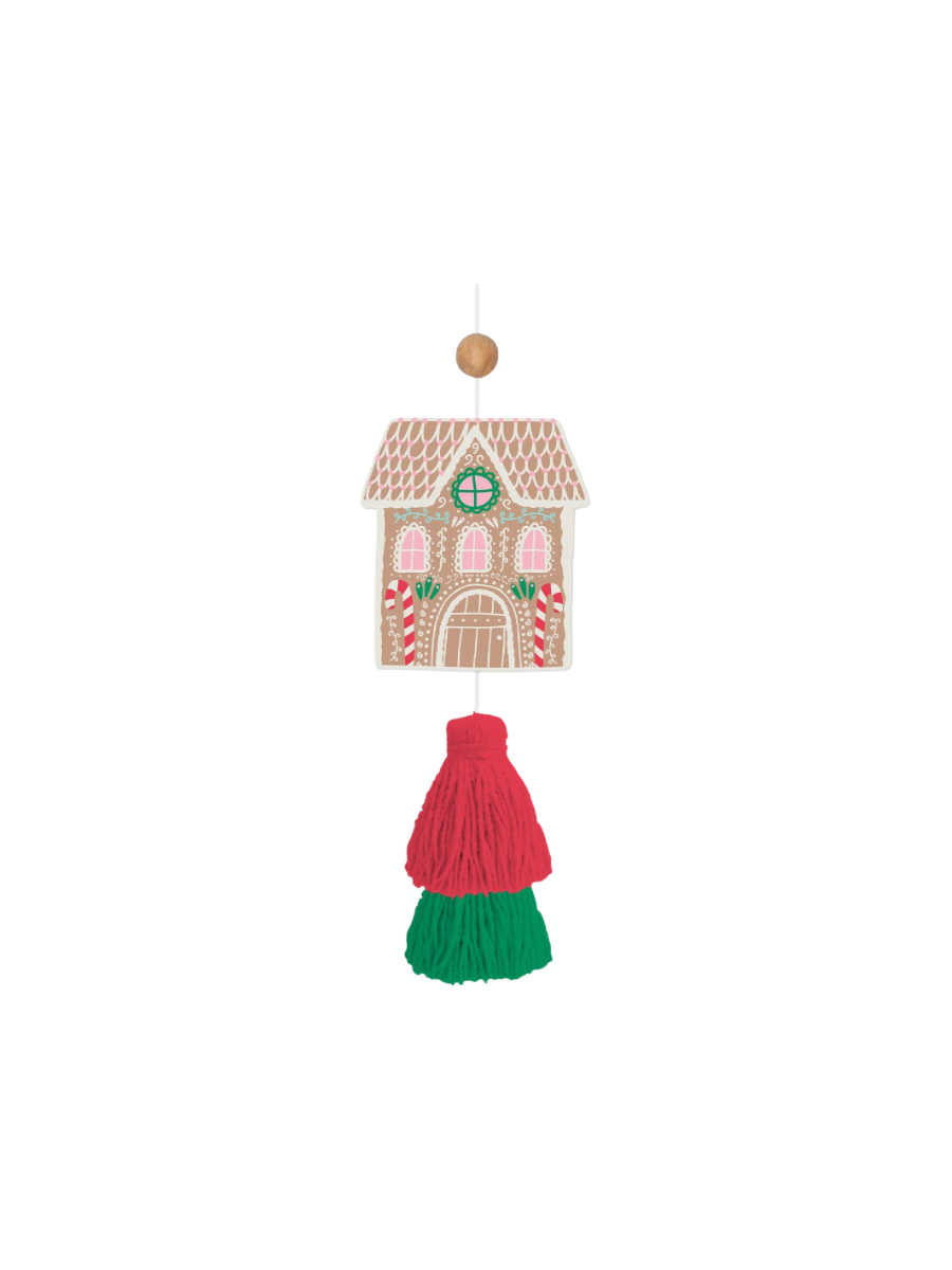 Mary Square | Gingerbread House Air Freshener