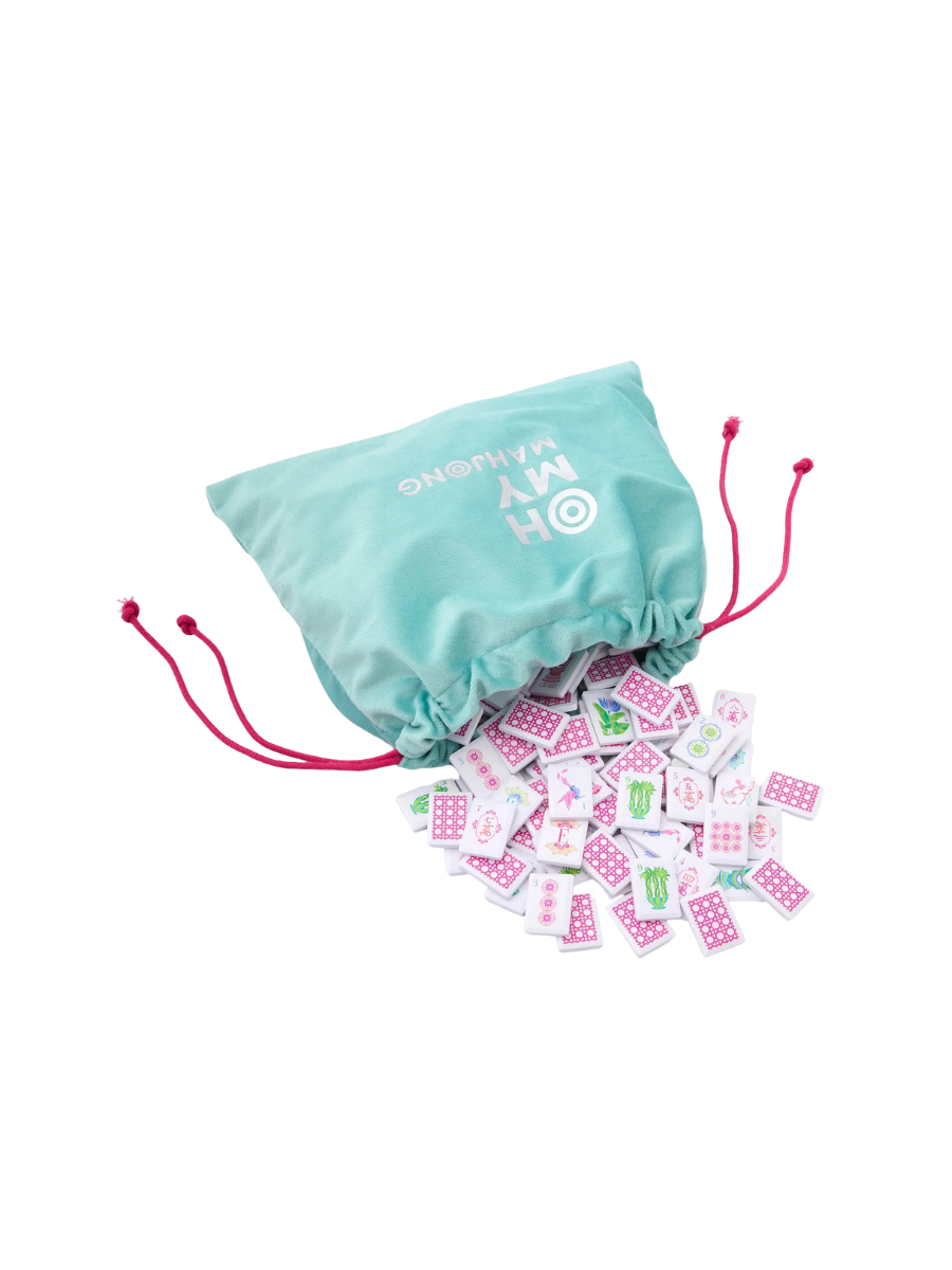 OH MY MAHJONG | Poppy Debutante Tile Set