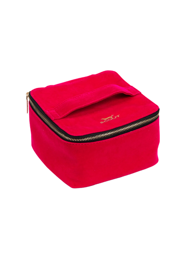 SCOUT | Hidden Gem Jewelry Case - Pink Velvet