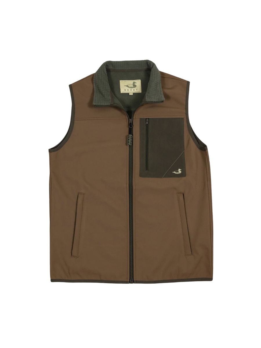 DECOY | Pamlico Layering Vest - Brown