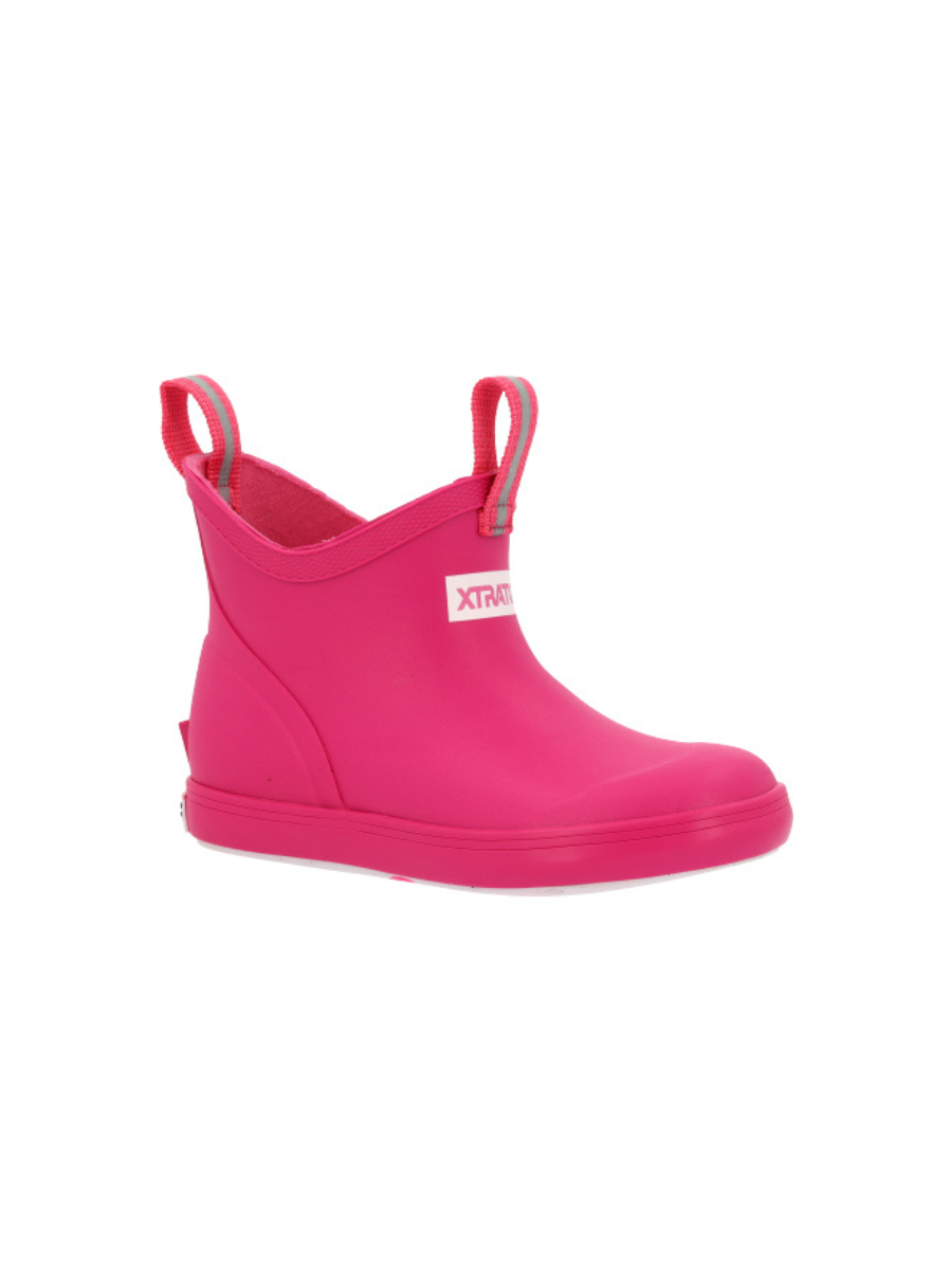 XTRATUF | Pink - YOUTH Ankle Deck Boot