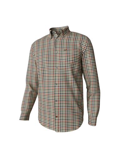 Southern Point Co.Hadley - Byron Plaid Chili Oil mens button down tripp
