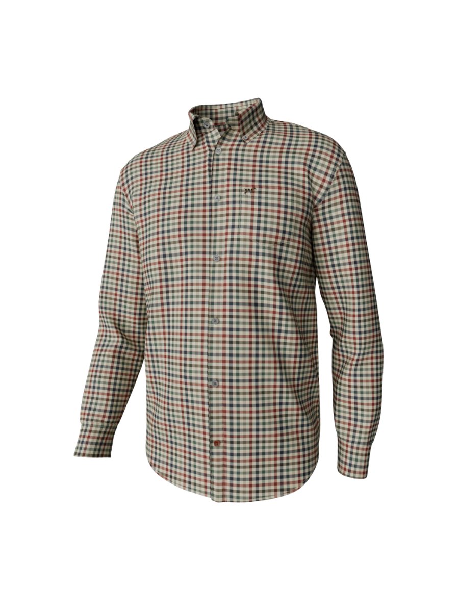 Southern Point Co.Hadley - Byron Plaid Chili Oil mens button down tripp