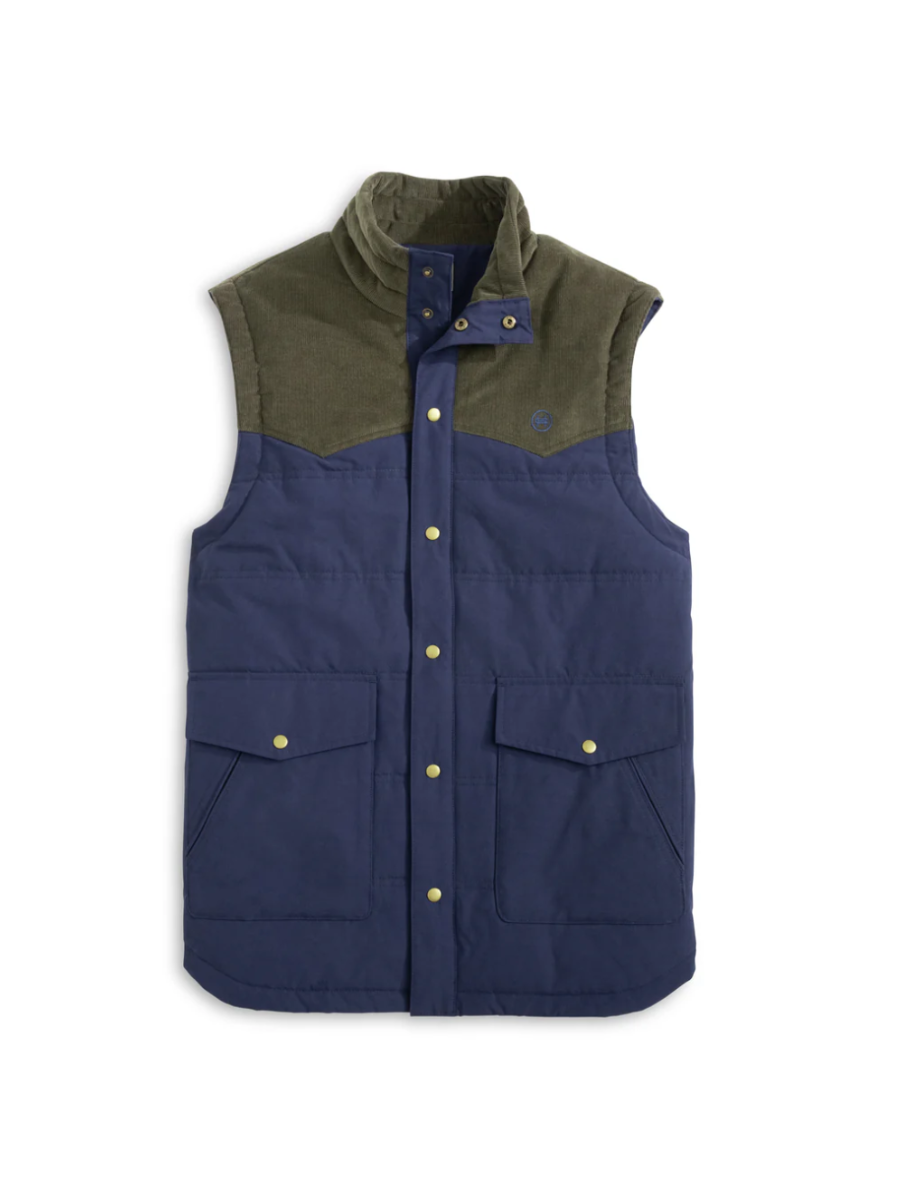 Heybo | Corduroy Rancher Vest - Navy