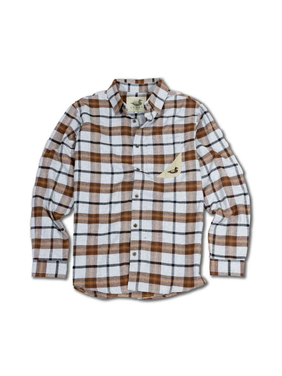 DECOYS Flyway Flannel Shirt Mississippi button down mens tripp
