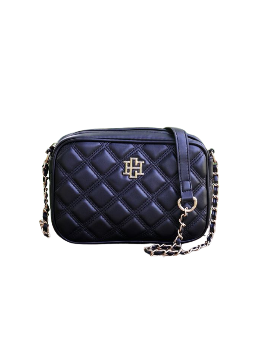 Caroline Hill | Bryce Crossbody - Black Quilted DQ