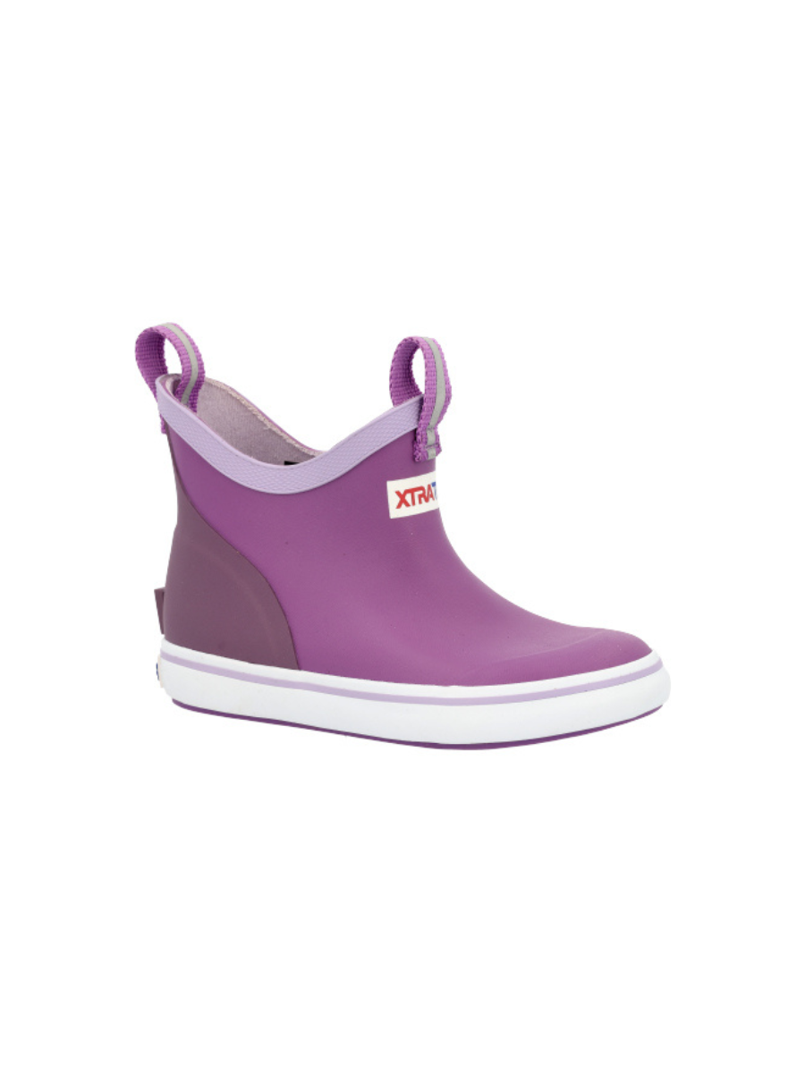 XTRATUF | Dewberry/Purple Gumdrop - Youth Ankle Deck Boot