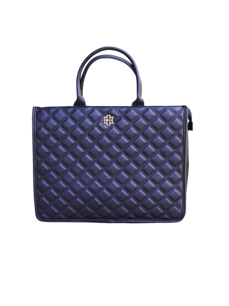 Caroline Hill | Niall Tote - Black Quilted DQ