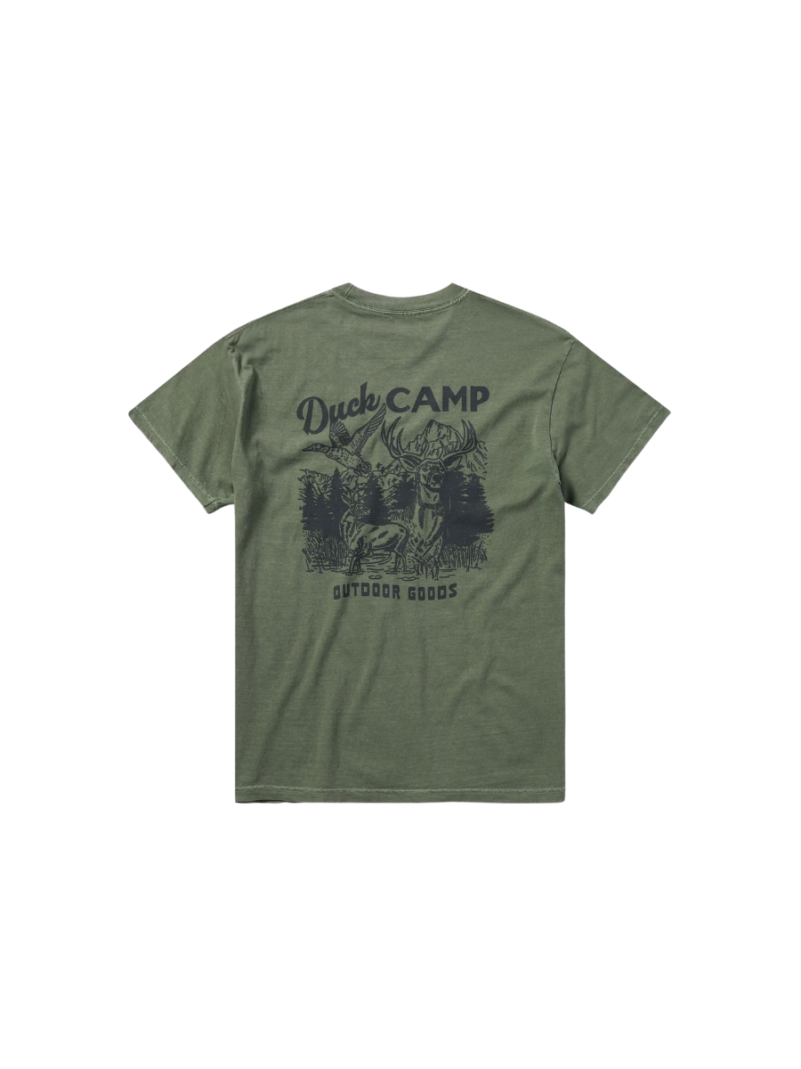 Duck Camp | DC Outgood Tee - Moss