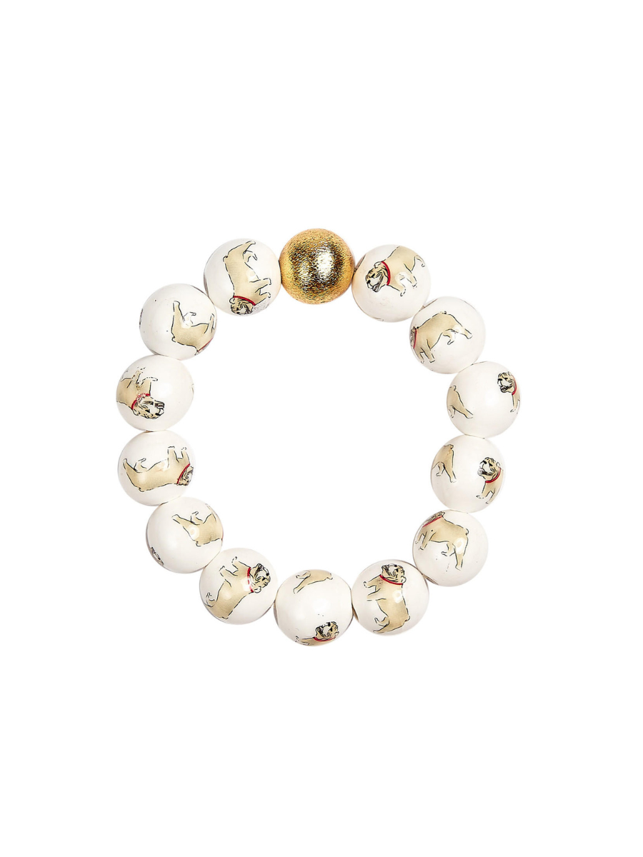 Lisi Lerch | Beaded Bulldog Bracelet