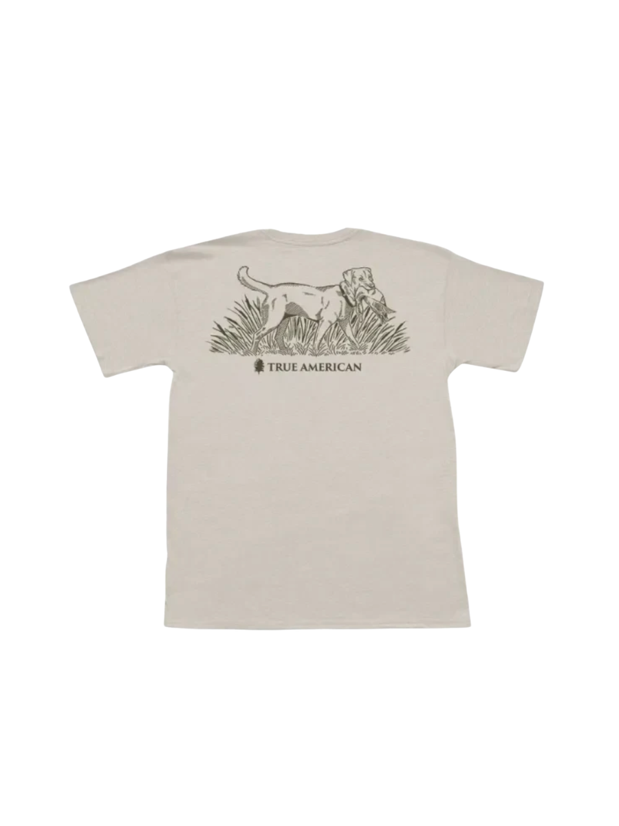 Peach State Pride | American Retriever S/S Tee - Oatmeal