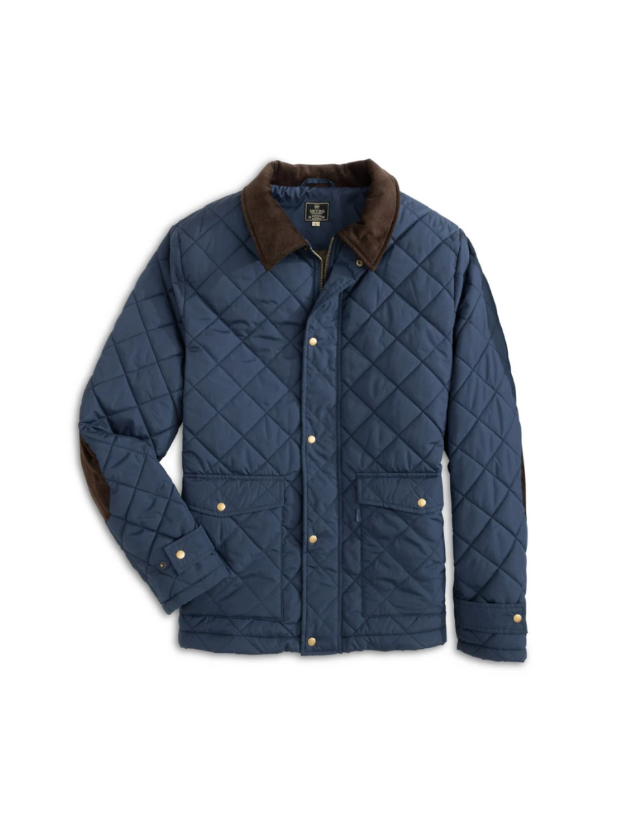 Heybo | Evans Quilted Jacket - Navy