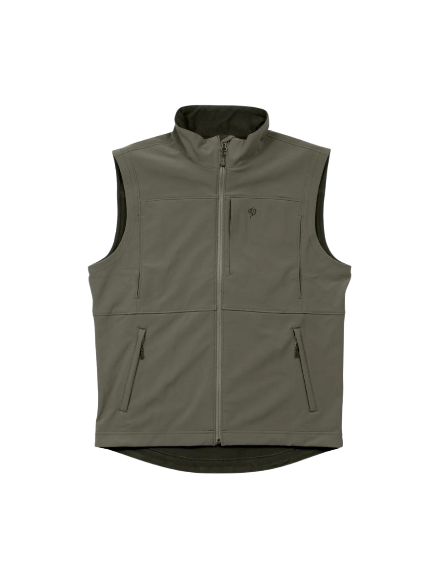 Duck Camp | Contact Softshell Vest - Moss