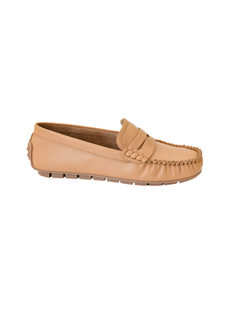 CORKYS Penny For Your Thoughts Camel Pebble womens loafers comfy stylish boutique jincy's 