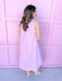 Jincy's Women's Boutique Spring Styles Sleeveless Pink Stripe Maxi Midi Dress