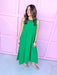 Jincy's Women's Boutique Spring Styles Green Sleeveless Maxi Dress