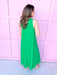 Jincy's Women's Boutique Spring Styles Green Sleeveless Maxi Dress