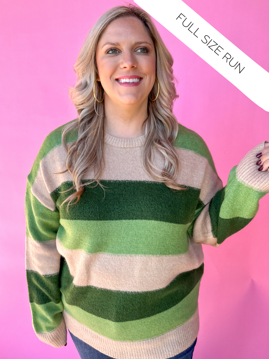 Favorite Season Sweater - Green