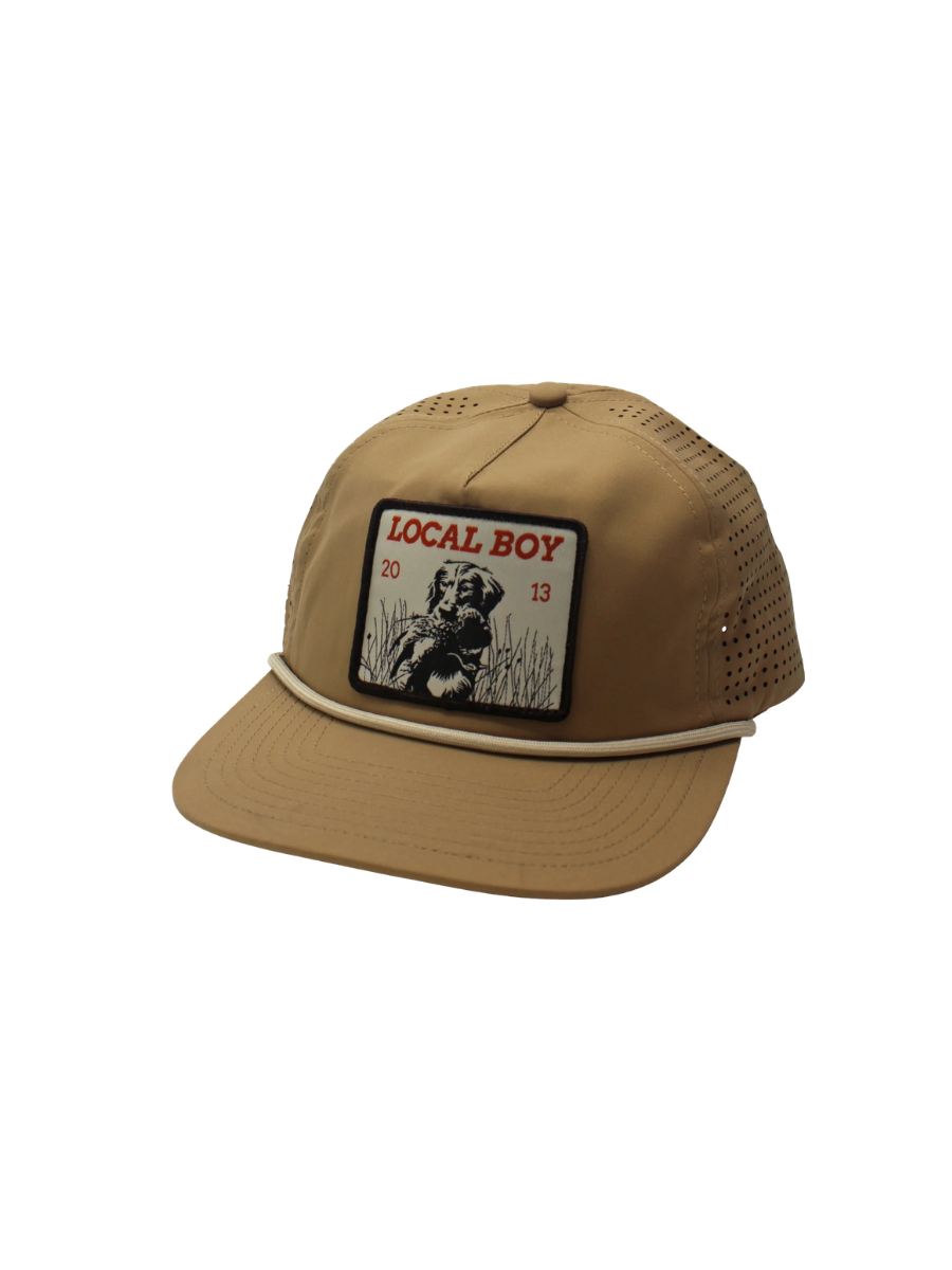 Local Boy | Golden Hour Perf LP Rope Hat - Tan