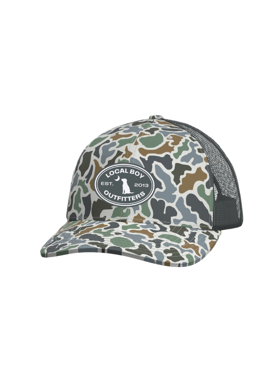 Local Boy | Classic Oval Trucker Hat - Localflage Bluff
