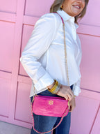 Caroline Hill | Livi Crossbody - Hot Pink