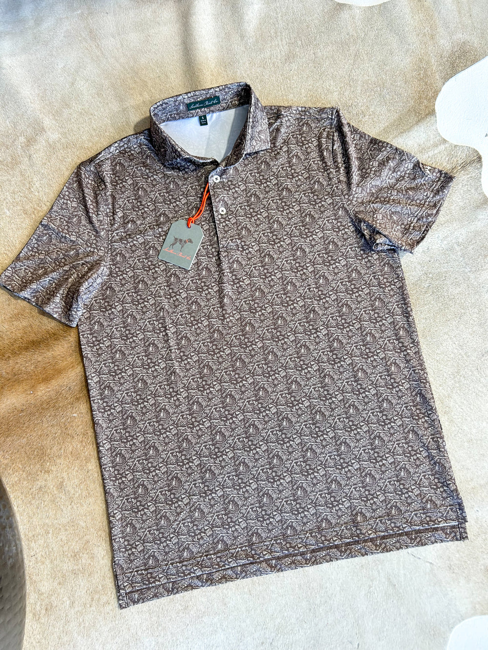 Southern Point Co | Pointer Pattern Performance Polo