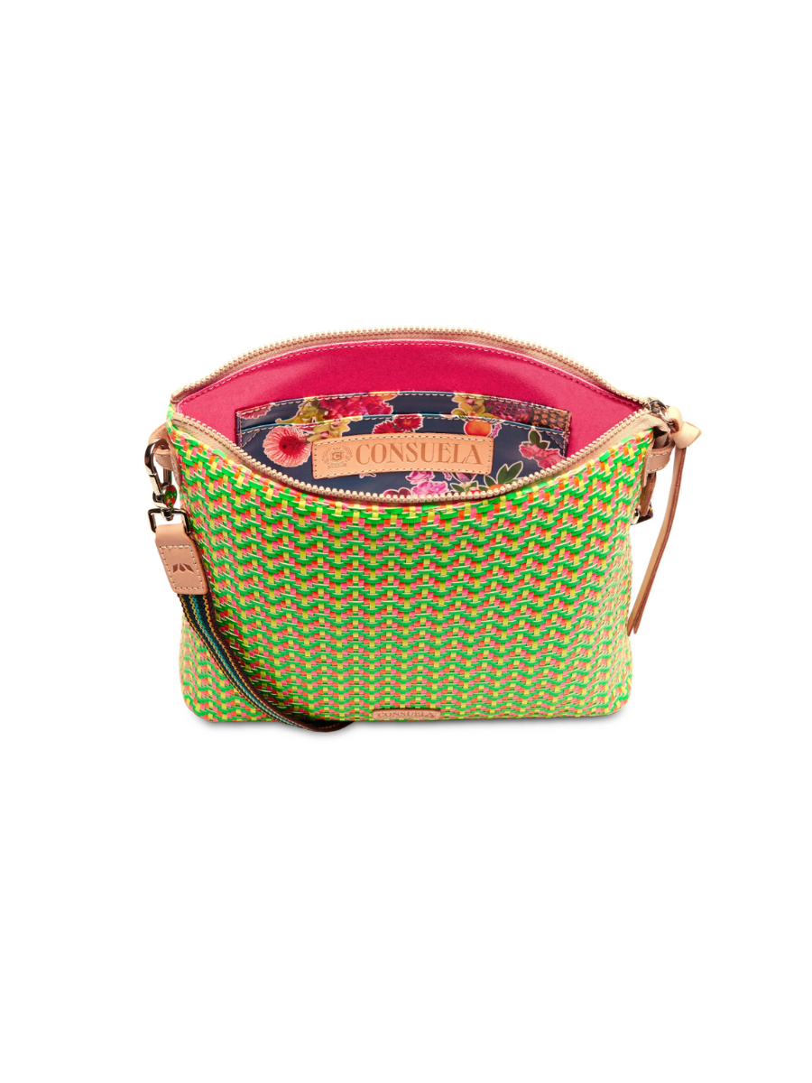 Consuela Downtown Crossbody Purse Bright Colors Leather Jincy's Gift
