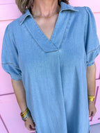 Summer Chambray Dress