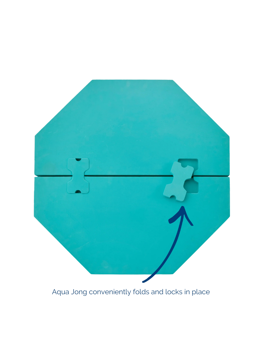 OH MY MAHJONG | Green Aqua Jong Pool Mat
