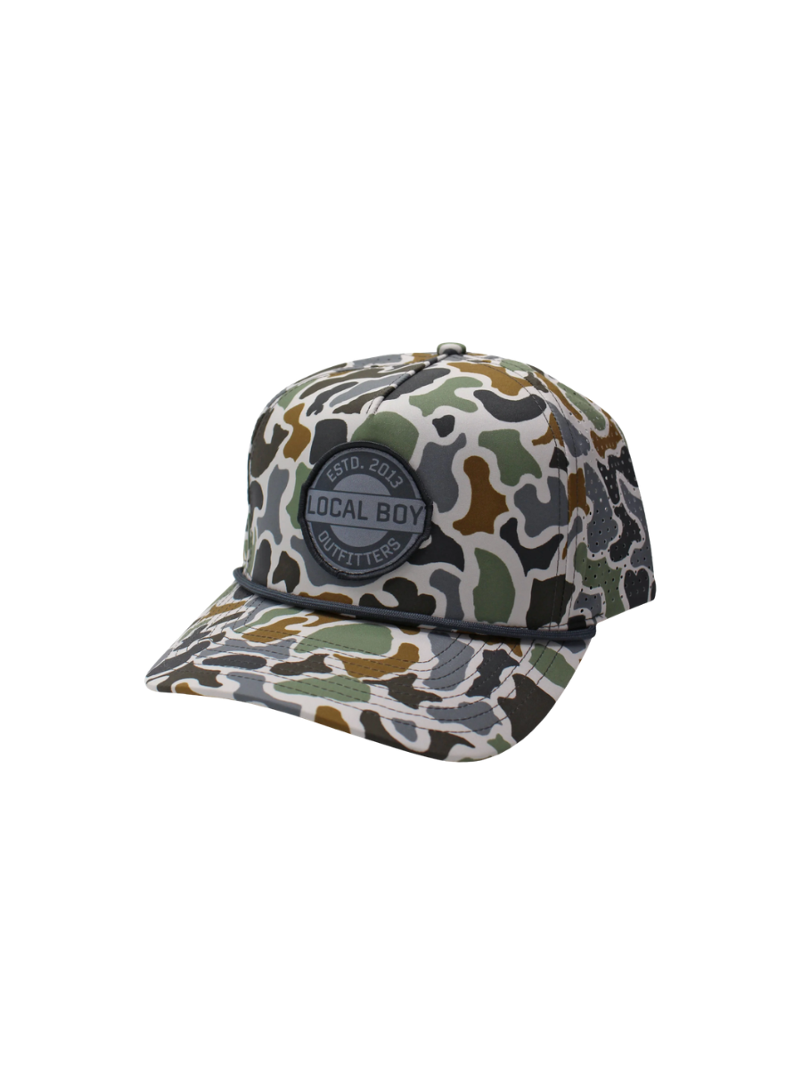 Local Boy | Local Orb Perf Rope Hat - Localflage Bluff