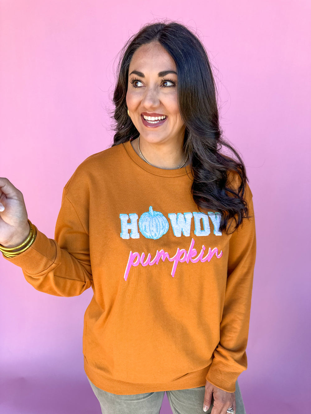 Howdy Pumpkin Sweatshirt