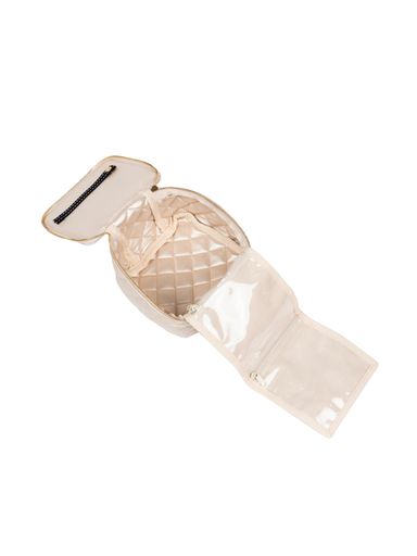 SCOUT | Hidden Gem Jewelry Case - Champagne Quilted 