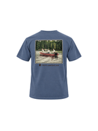 Peach State Pride | Vintage Boat S/S Tee - Denim