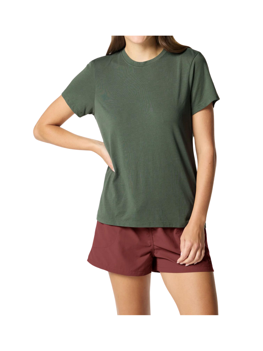 Duck Camp | Women's Essential Drirelease Tee - Thyme