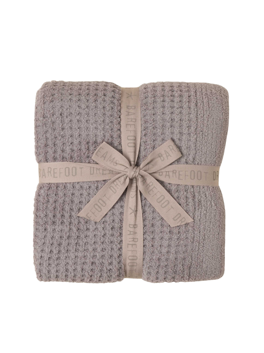 Barefoot Dreams | CozyChic Waffle Throw - Beach Rock