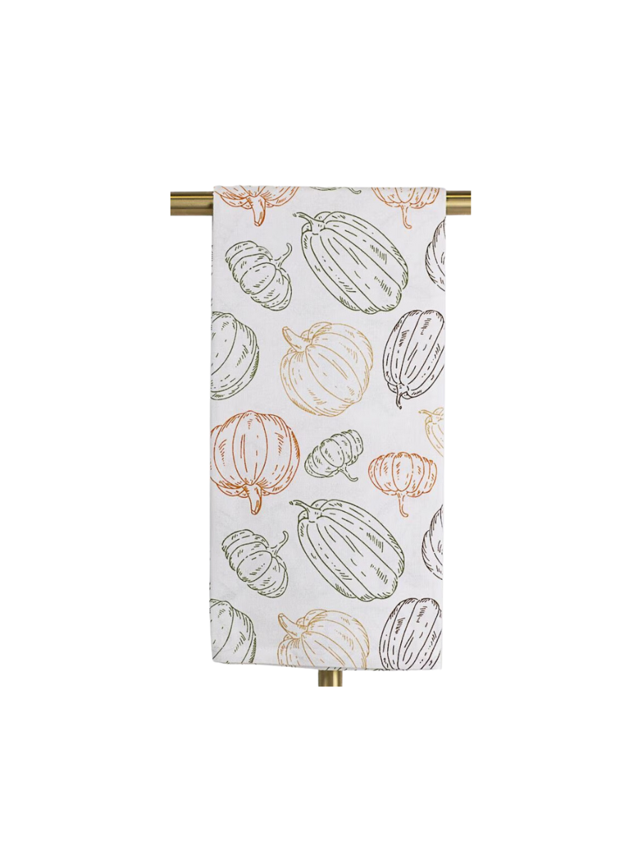 Griffin Pumpkin Hand Towel