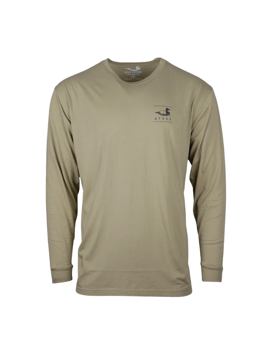 decoy mallard long sleeve tee mens tshirt outdoors duck tripp