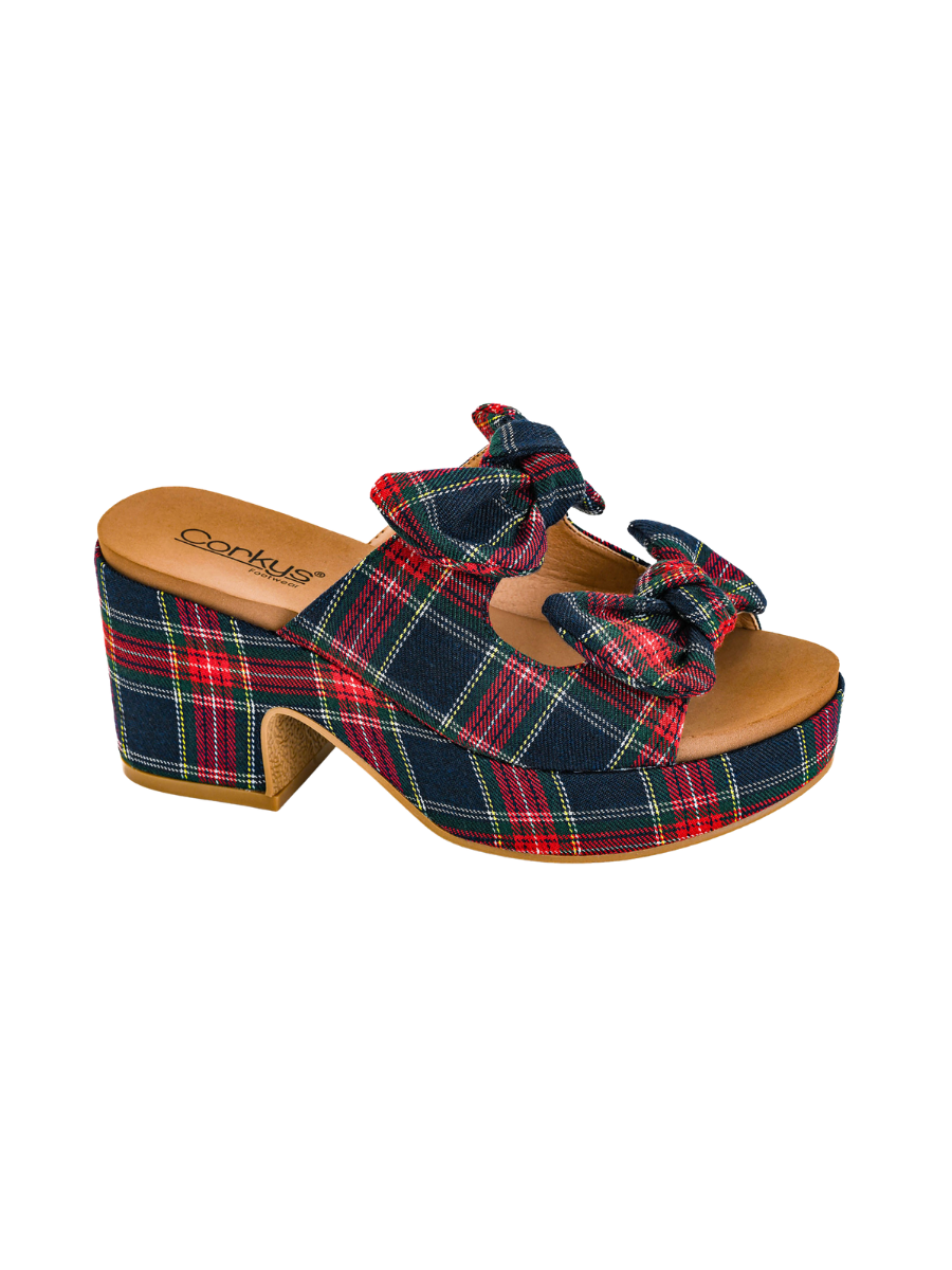 CORKYS | Put A Bow On It - Navy Plaid