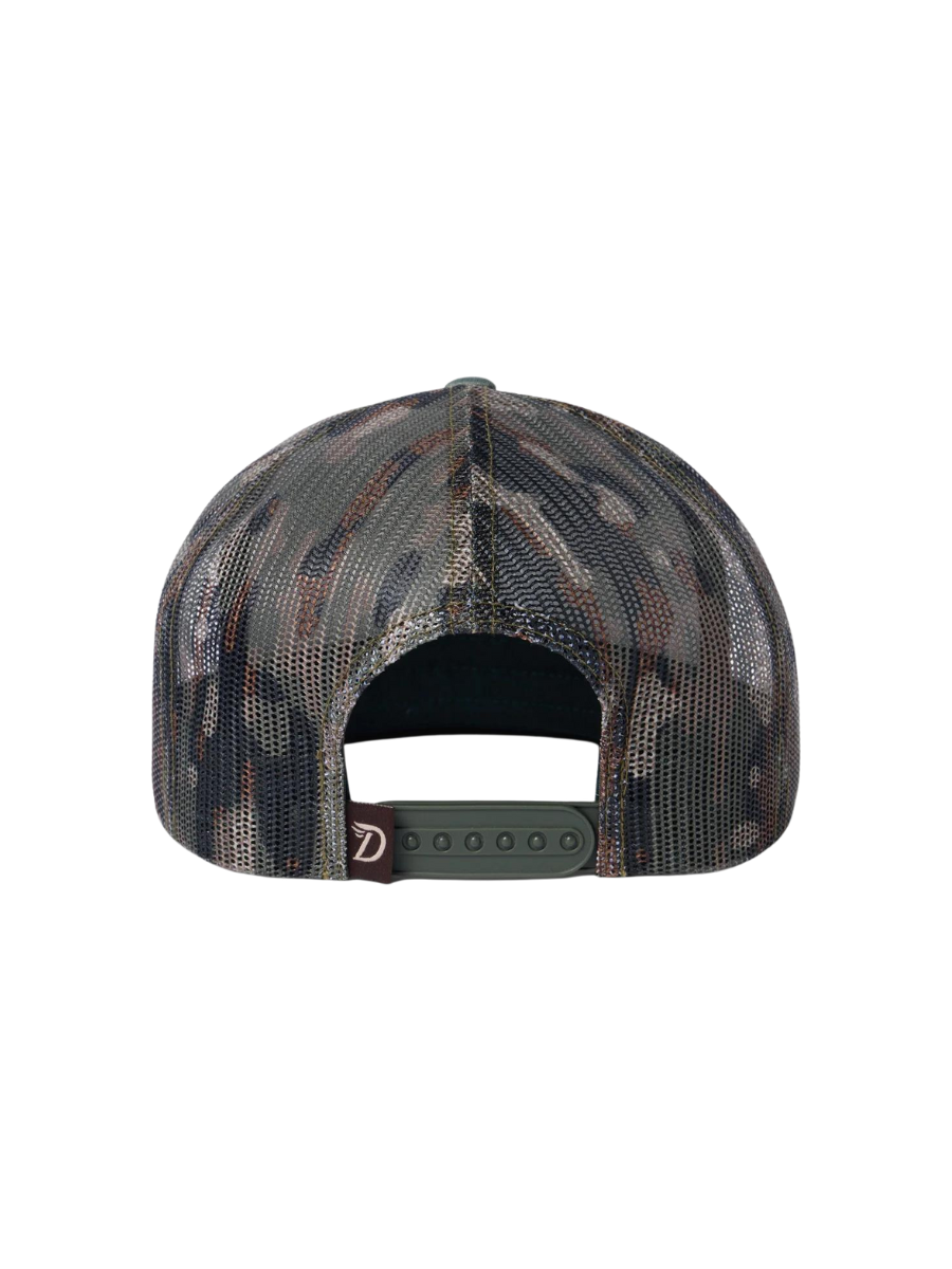 Duck Camp | Lucky Deer Retro Trucker - Thyme