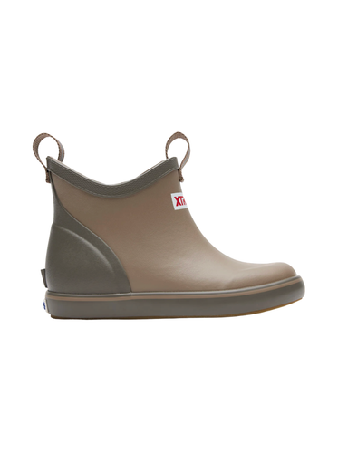 XTRATUF Earth Brown YOUTH Ankle Deck Boot