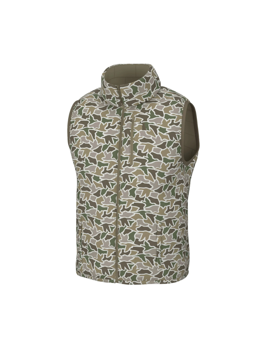 Local Boy | Duck Down Vest - Duck Camo