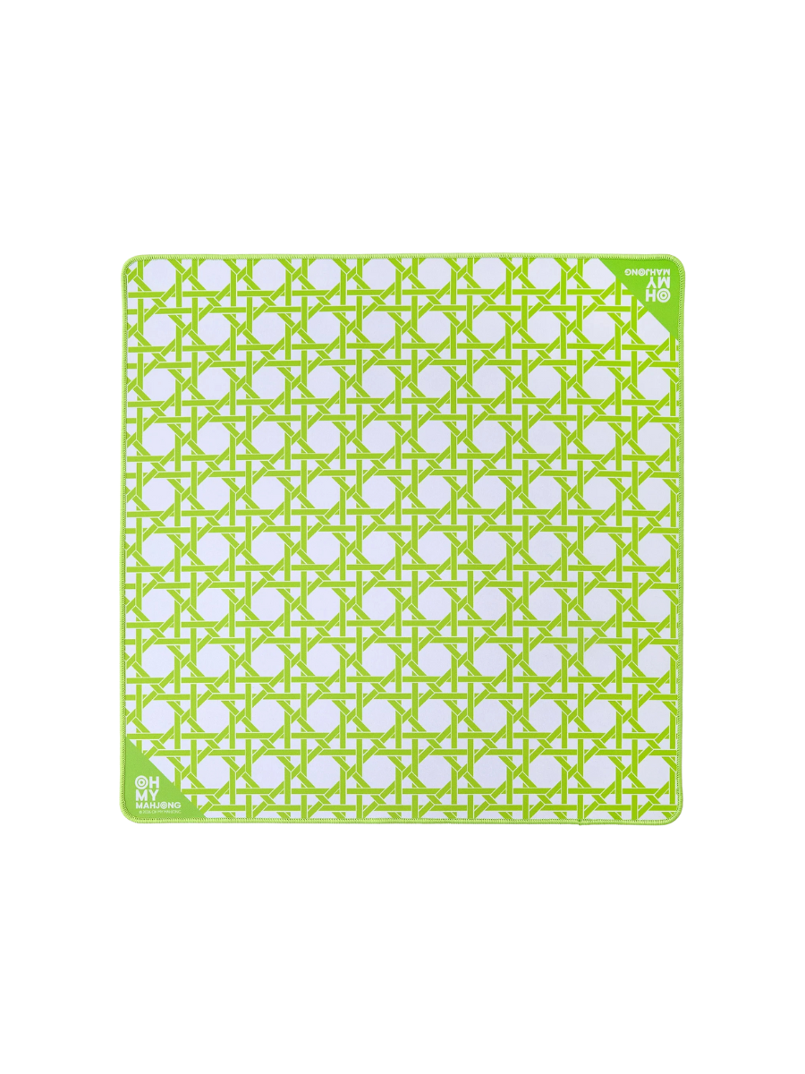 OH MY MAHJONG | Mini Green Cane Mat