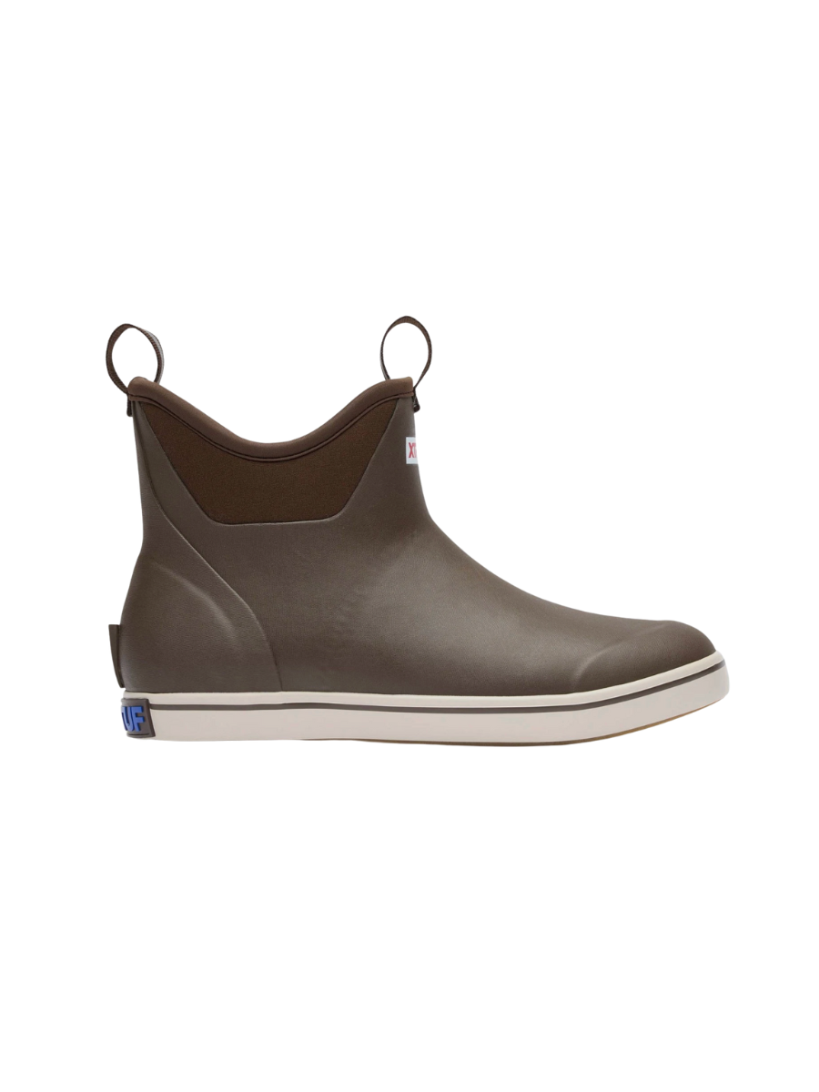 XTRATUF | Outdoor Brown - Men's Fleece Lined Ankle Deck Boot