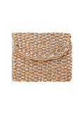 vacation vibes raffia purse silver removable strap womens boutique jincy's