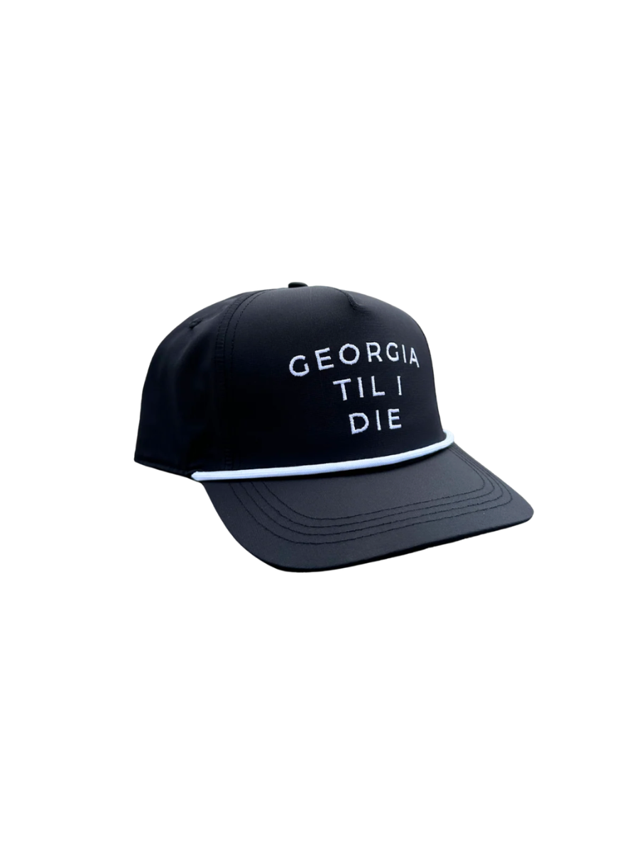 Peach State Pride | Georgia®️ Til I Die Hat - Black