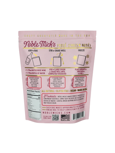 Noble Mick's Frose Frozen Cocktail Mix gift jincy's