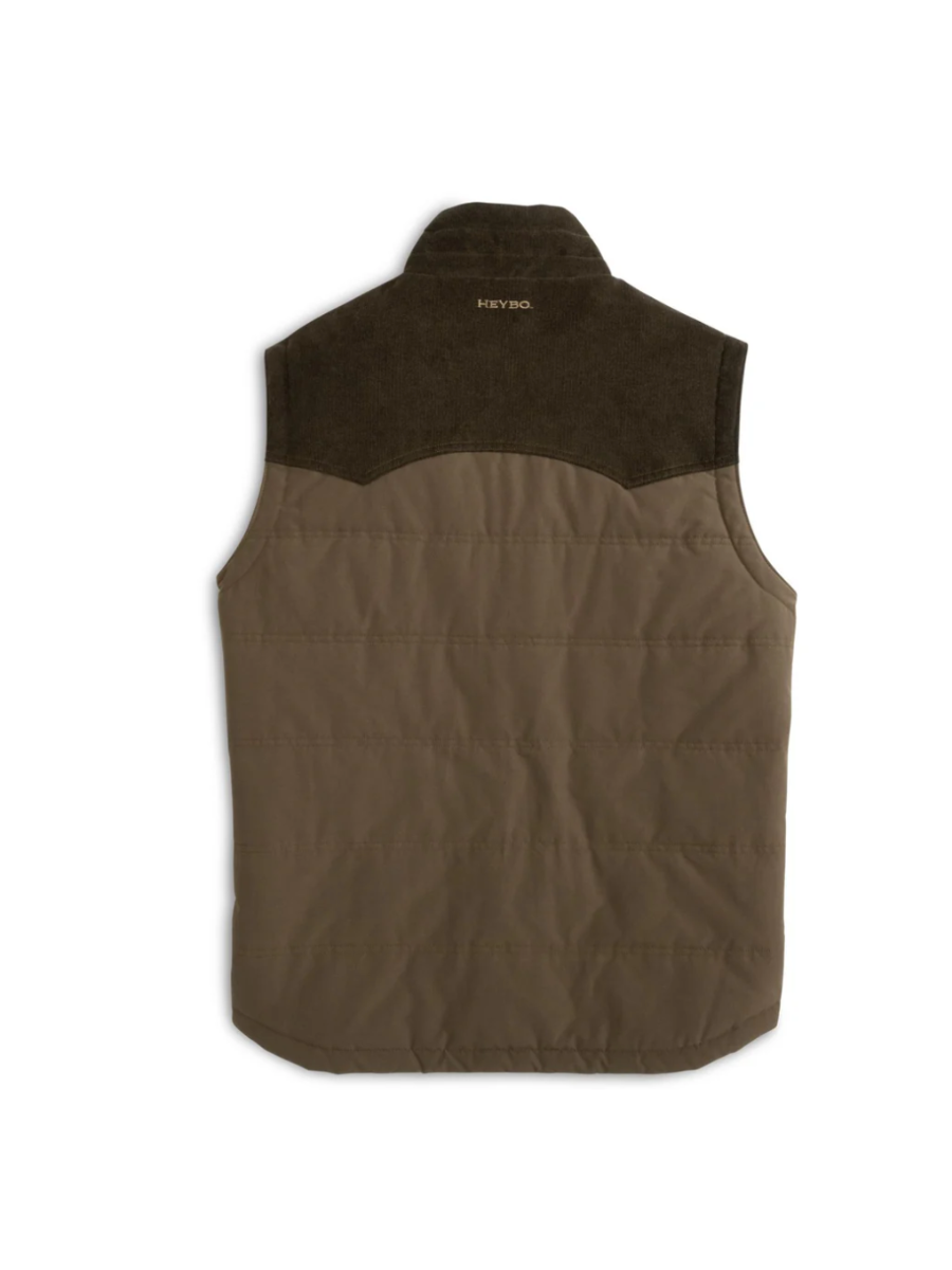 Heybo | Corduroy Rancher Vest - Brown